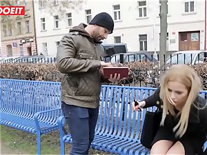 LETSDOEIT - super hot light-haired Tricked Into intercourse By Czech dude