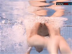 bouncing boobies underwater