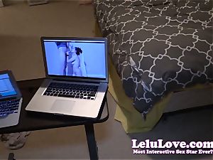 deepthroating YOUR knob on web cam while masturbating til...