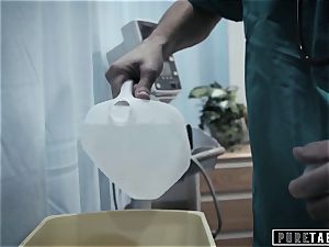 pure TABOO pervert physician Gives nubile Patient fuckbox check-up